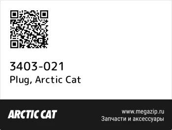 Plug Arctic Cat 3403-021